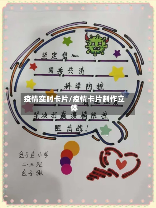 疫情实时卡片/疫情卡片制作立体
