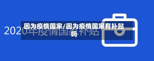 因为疫情国家/因为疫情国家有补贴吗