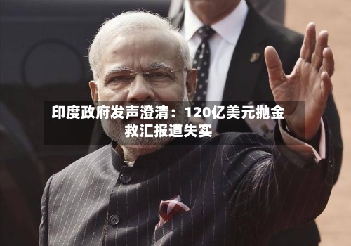 印度政府发声澄清：120亿美元抛金救汇报道失实